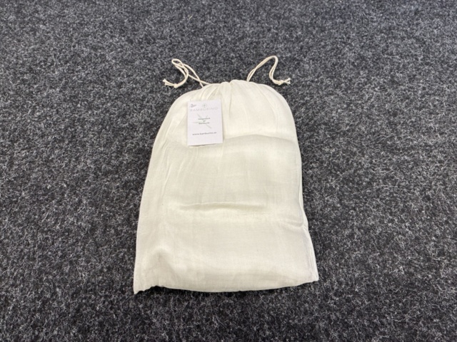 1488108-2 Bathrobe Bamburino bamboo fabric natural white, size S/M