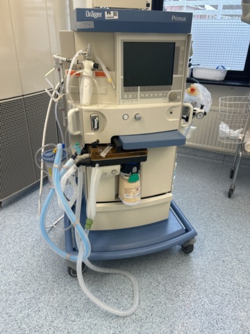1453349-12 Anesthesia workstation with accessories - Dräger Primus