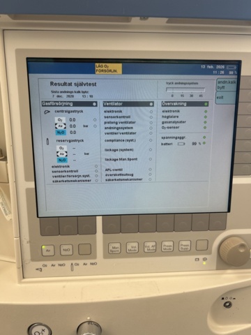 1453349-32 Anesthesia workstation with accessories - Dräger Primus