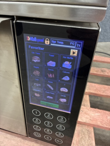 1488220-4 Fast food oven, Atollspeed