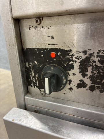 1488221-3 Stainless steel heated trolley, Electro thermo