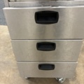 1488221-6 Stainless steel heated trolley, Electro thermo