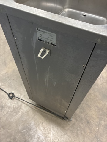 1488221-14 Stainless steel heated trolley, Electro thermo