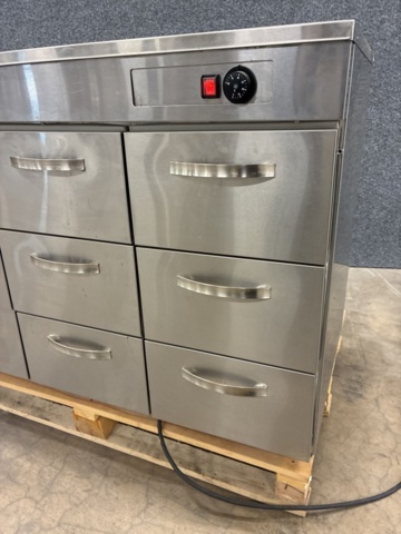 1488224-4 Cooling bench with 9 drawers Inox Baltic SK-1209