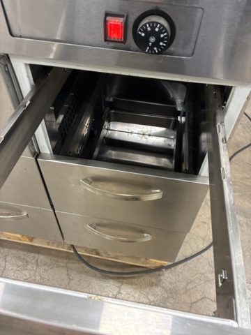 1488224-7 Cooling bench with 9 drawers Inox Baltic SK-1209