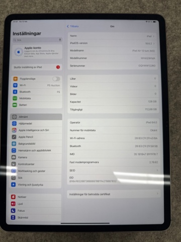 1442283-7 Tablet with Magic Keyboard and accessories - Apple iPad Air 13" (M2, 2024)