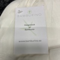 1488120-3 Morgonrock Bamburino bambuväv naturvit, strl S/M
