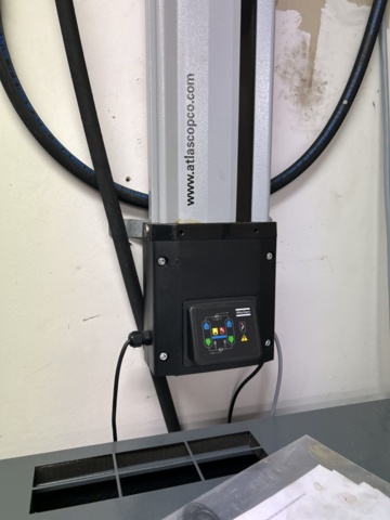 1453377-9 Oil-free scroll compressor with refrigeration dryer and filter - Atlas Copco SF2 with CD3+