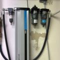 1453377-11 Oil-free scroll compressor with refrigeration dryer and filter - Atlas Copco SF2 with CD3+