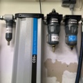1453377-12 Oil-free scroll compressor with refrigeration dryer and filter - Atlas Copco SF2 with CD3+