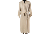 1488179 Bathrobe Bamburino bamboo fabric beige, size L/XL