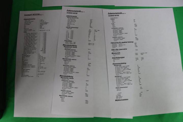 1295802-6 Printer Lexmark XC2235