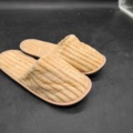 1488415-1 Slippers, 100 pcs, ribbed upper, non-slip sole, 21 cm