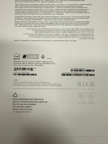 1442285-6 Tablet with Magic Keyboard - Apple iPad Air 13" (M2, 2024)