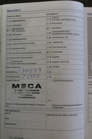 1416799-114 Volkswagen Transporter Chassis Cab T30 2.0 TDI. 2013