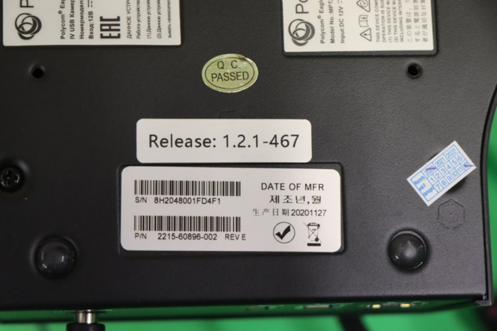 1295844-7 Conference camera PolyCom EagleEye IV USB camera