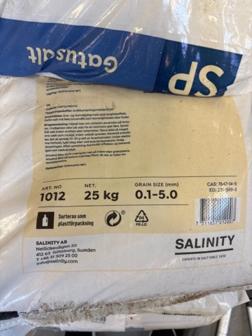 1482200-4 Lot of street salt approx. 45 bags - Salinity SP Street salt