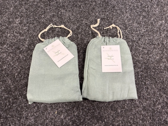 1488526-2 2 pcs Pillowcases Bamburino Bamboo/Cotton olive 50×60