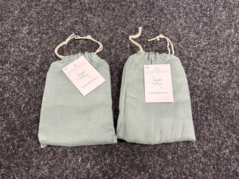 1488528-2 2 pcs Pillowcases Bamburino Bamboo/Cotton olive 50×60