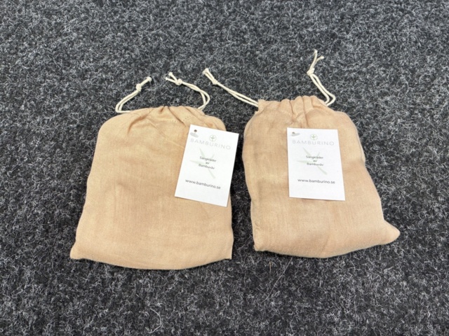 1488545-2 2 pcs Pillowcases Bamburino Bamboo/Cotton beige 50×60