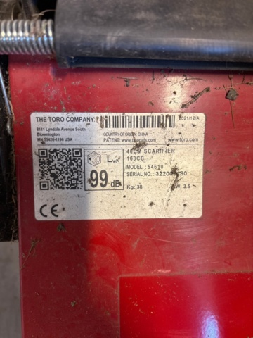 1482204-4 Vertical Cutter - Toro 54610 -2021