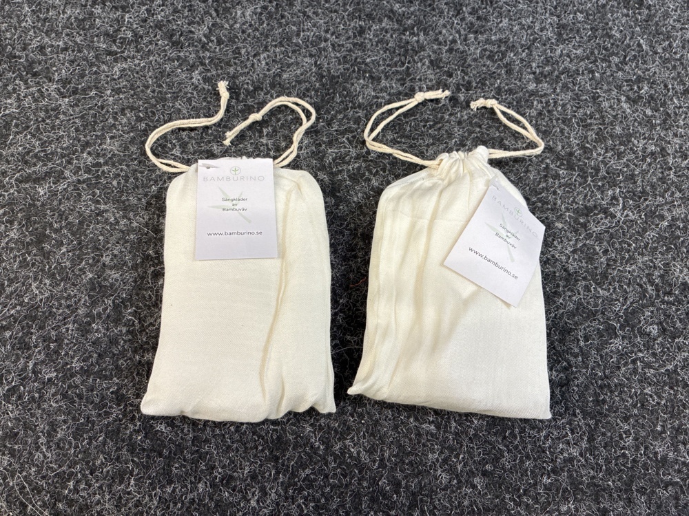 1488565-2 2 pcs Pillowcases Bamburino Bamboo/Cotton natural white 50×60