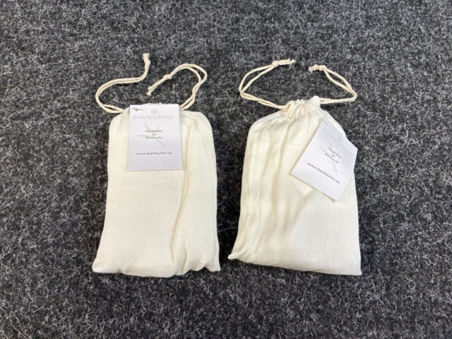 1488566-2 2 st Örngott Bamburino Bambu/Bomull naturvit 50×60