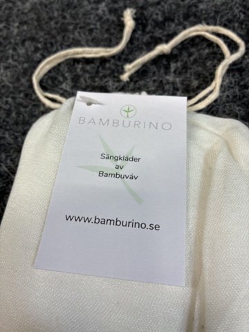 1488566-3 2 st Örngott Bamburino Bambu/Bomull naturvit 50×60
