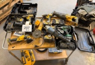1482207 Tool kit 8 machines and accessories - DeWalt, Hikoki, Biltema