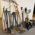 1482213-2 Large collection of assorted garden tools and implements