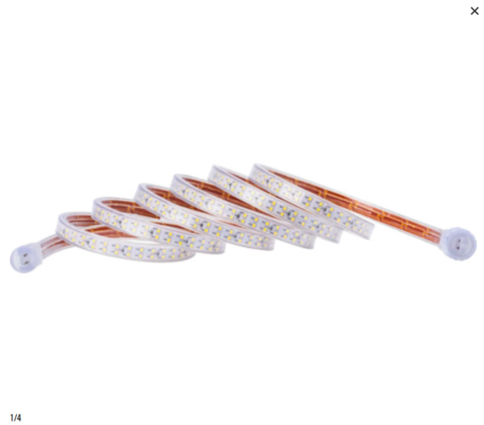 1487253-1 LED-slinga, 2 st, Gelia - 10 m, 8500 lumen, IP44, 4000K