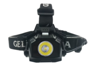 1487269 Headlamps, 2 pcs, Gelia - LED, USB charging, 1000 lm, IPX4