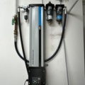 1453377-7 Oil-free scroll compressor with refrigeration dryer and filter - Atlas Copco SF2 with CD3+