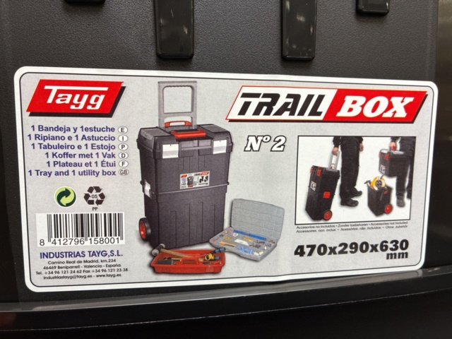 1489088-2 Tool box on wheels, Tayg Trail Box