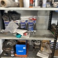 1454969-10 Lot of vehicle parts and workshop items
