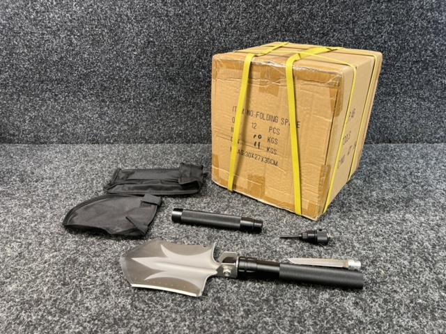 1487235-2 12 pcs Folding Spade Kit