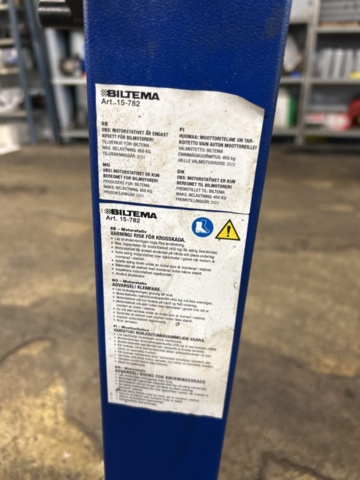 1454979-5 Engine stand - Biltema 15-782 -2022