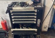 1454985 Tool trolley with contents