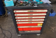 1454989 Tool trolley with contents - Fixman