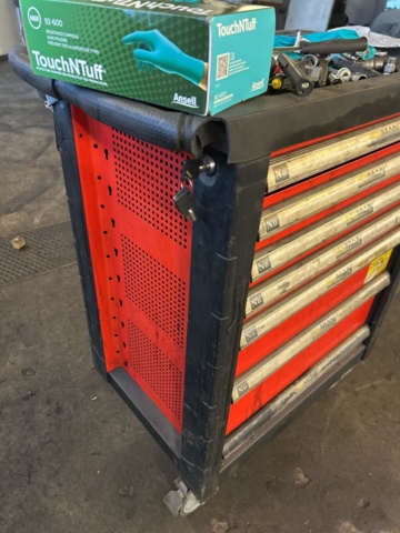 1454989-3 Tool trolley with contents - Fixman