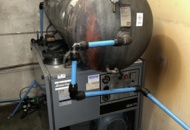 1454998 Skruvkompressor med separat trycktank - Atlas Copco GA11 + 350L trycktank