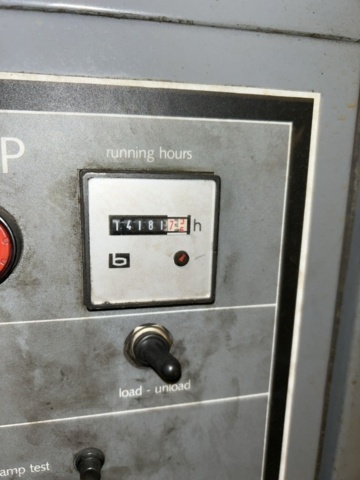 1454998-10 Screw compressor with separate pressure tank - Atlas Copco GA11 + 350L pressure tank