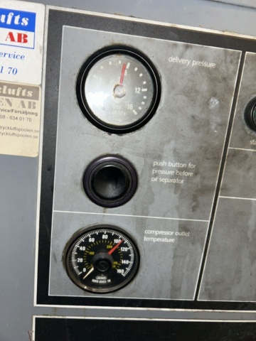 1454998-13 Screw compressor with separate pressure tank - Atlas Copco GA11 + 350L pressure tank