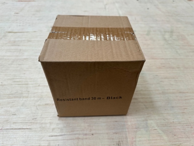 1489135-13 Resistance bands 4-pack, 10 pcs. Exertube deluxe light - black, Training elastic band roll