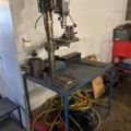 1455000-1 Work trolley with pillar drilling machine and accessories - Test Rite 00051U -1984
