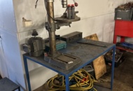 1455000 Work trolley with pillar drilling machine and accessories - Test Rite 00051U -1984