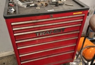 1455008 Tool trolley with contents - Transit