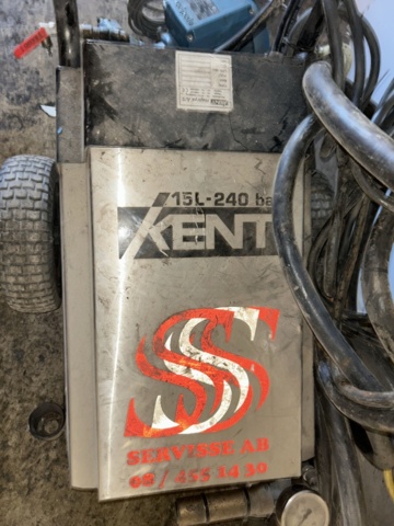 1455012-4 High-pressure washer with accompanying pump - Kent 9020-S Auto