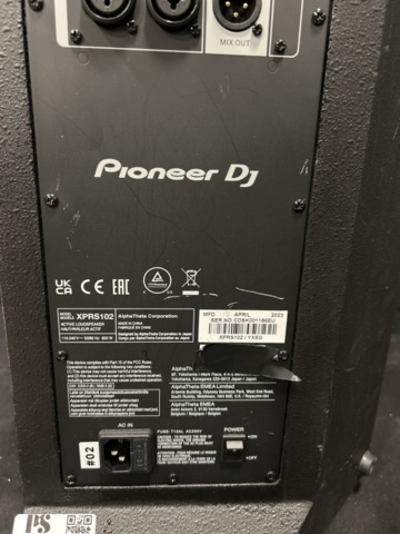 1486298-6 Active speaker - Pioneer DJ XPRS102 -2023