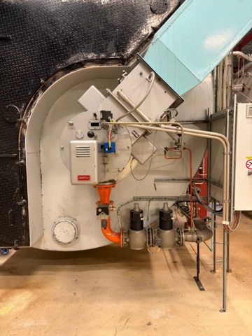 1468038-5 Ångpanna med industribrännare - Ång-Janne GTP Å12 -1993